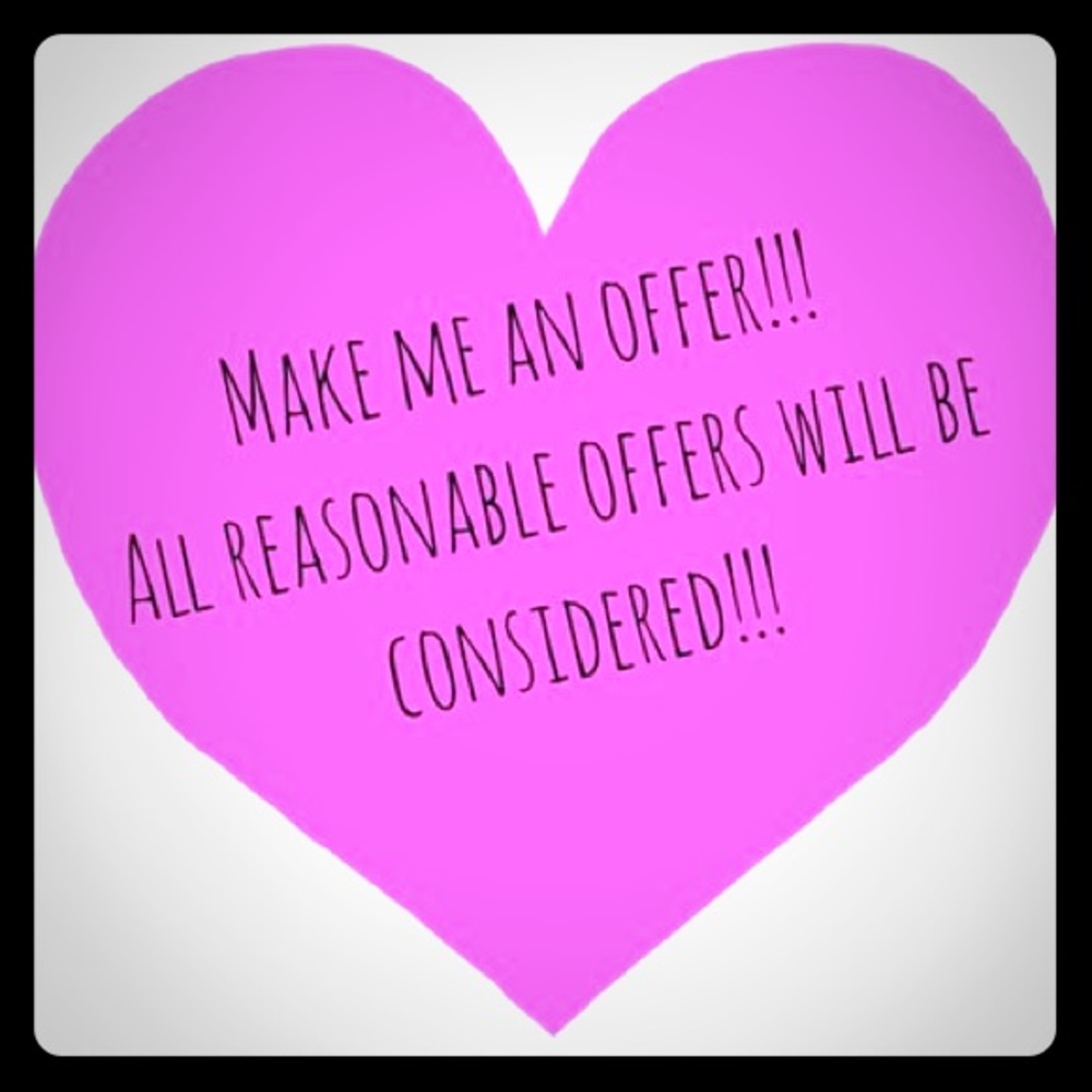 If you don't like the price, make me an offer!